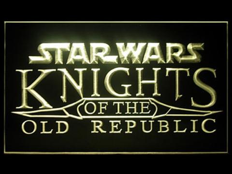 Star Wars Knights of The Old Republic LED Neon Sign